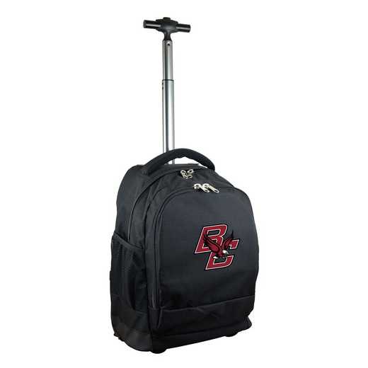 CLBCL780-BK: NCAA Boston College Eagles Wheeled Premium Backpack